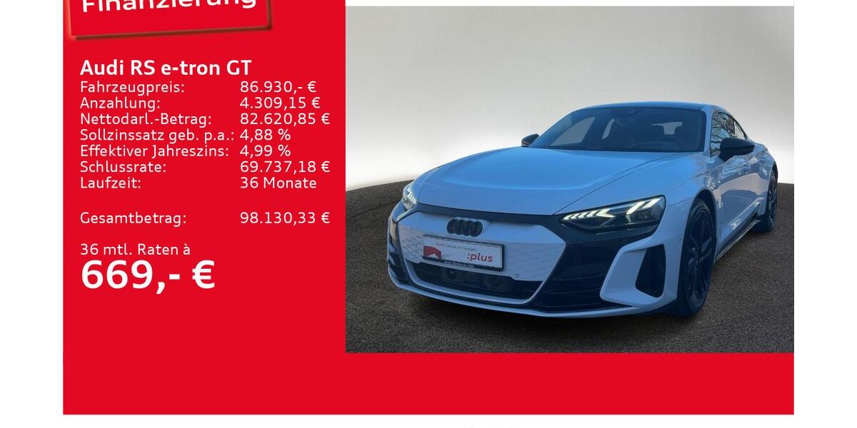 Audi RS e-tron GT 14.929 km 86.930 &euro; Ulm 89073