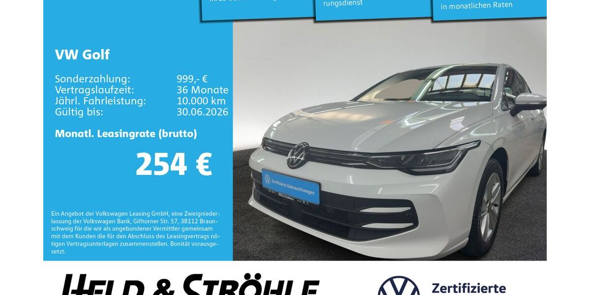 VW Golf 8.027 km 25.860 &euro; Neu-Ulm 89231