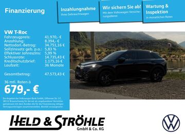 Gebrauchte VW T-Roc