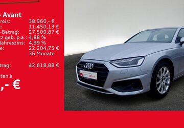 Audi A4 9.402 km 38.960 &euro; Ulm 89073