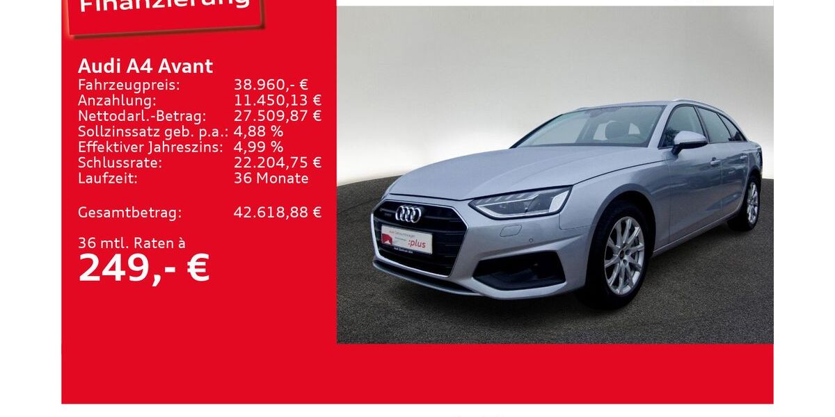 Audi A4 9.402 km 38.960 &euro; Ulm 89073