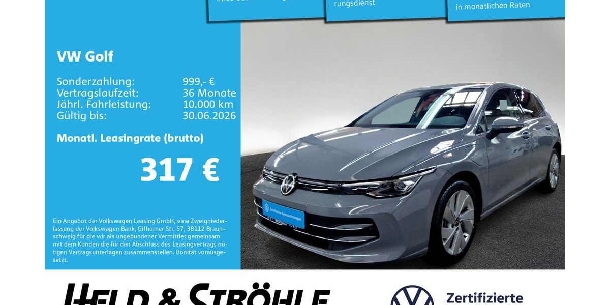VW Golf 12.444 km 30.660 &euro; Neu-Ulm 89231