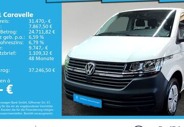 VW T6 Caravelle 65.592 km 31.470 &euro; Ulm 89079