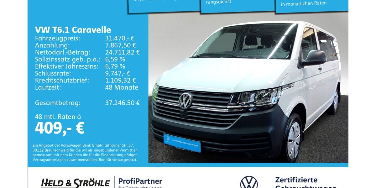 VW T6 Caravelle 65.592 km 31.470 &euro; Ulm 89079