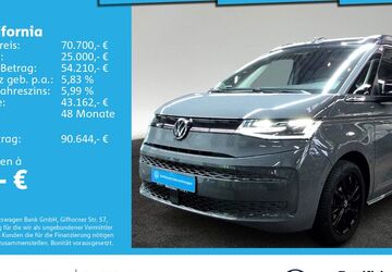 VW T7 California 15.807 km 56.520 &euro; Ulm 89079
