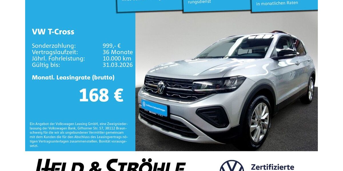 VW T-Cross 21.826 km 18.990 &euro; Neu-Ulm 89231