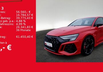 Audi RS3 27.829 km 56.560 &euro; Ulm 89073