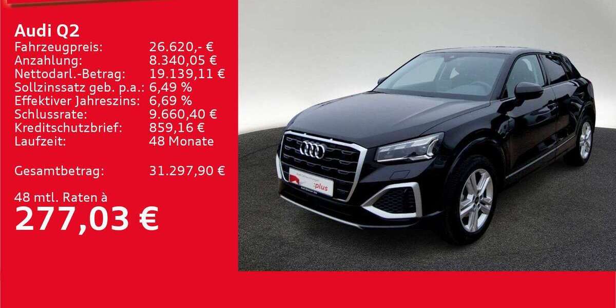 Audi Q2 4.551 km 26.620 &euro; Ulm 89073