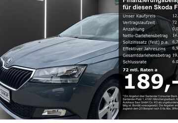 Skoda Fabia 89.320 km 12.480 &euro; Ulm 89077