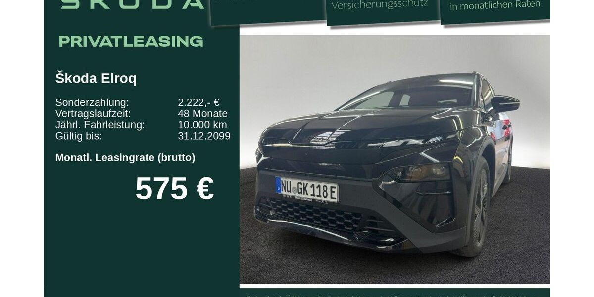Skoda Elroq 6.001 km 50.750 &euro; Neu-Ulm 89231