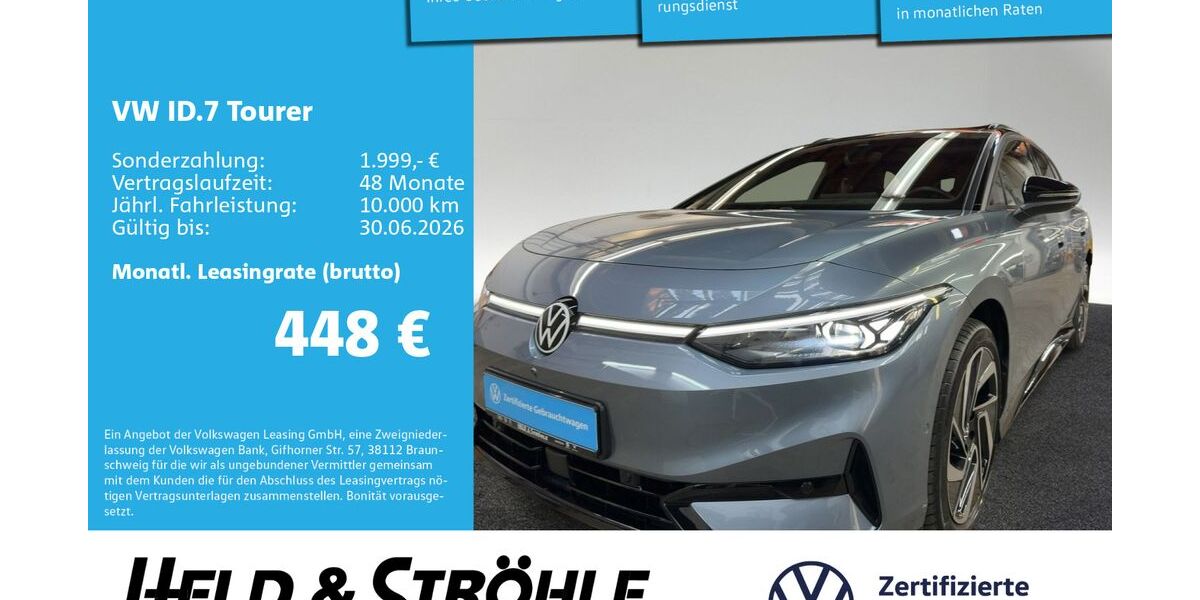 VW ID.7 11.205 km 47.460 &euro; Neu-Ulm 89231