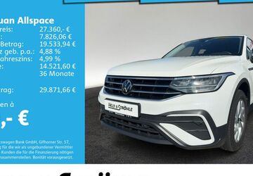 VW Tiguan Allspace 19.918 km 27.360 &euro; Neu-Ulm 89231