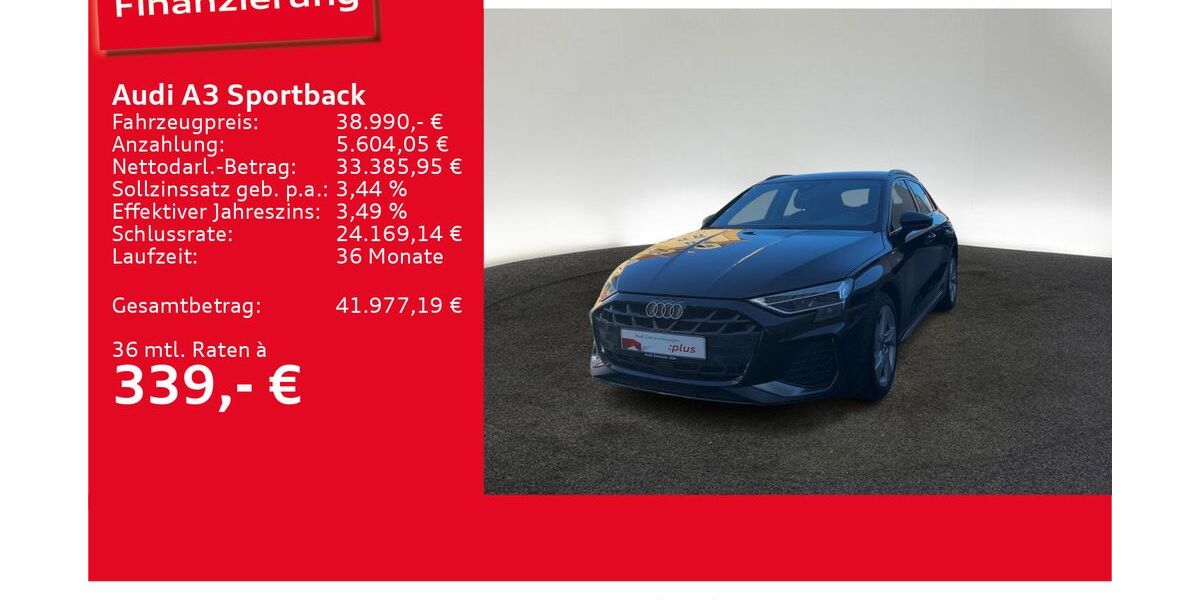 Audi A3 7.645 km 38.990 &euro; Ulm 89073