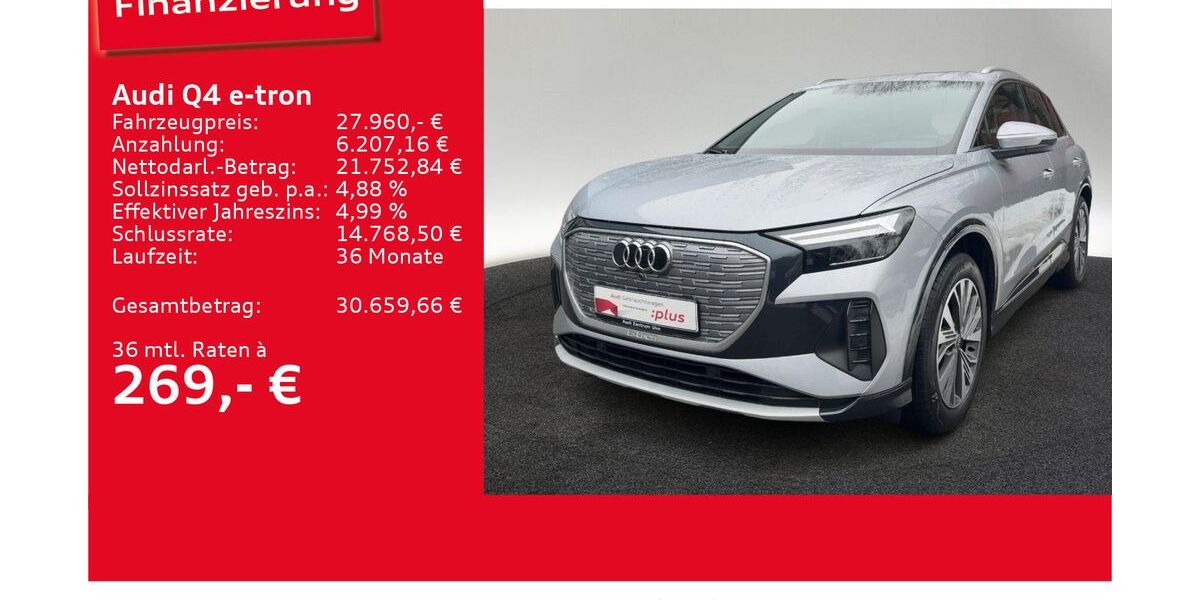 Audi Q4 e-tron 68.340 km 26.990 &euro; Ulm 89073
