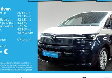 VW T7 Multivan 7.001 km 77.450 &euro; Ulm 89079