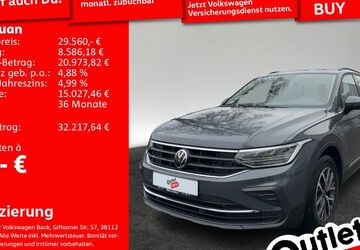 VW Tiguan 21.693 km 29.560 &euro; Senden 89250