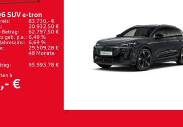Audi SQ6 e-tron 18.008 km 83.730 &euro; Ulm 89073